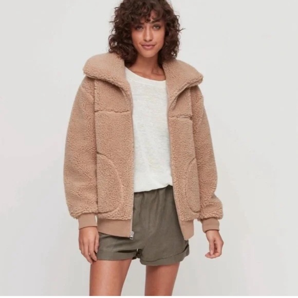 Aritzia Wilfred Free Teddy Jacket - Picture 6 of 6